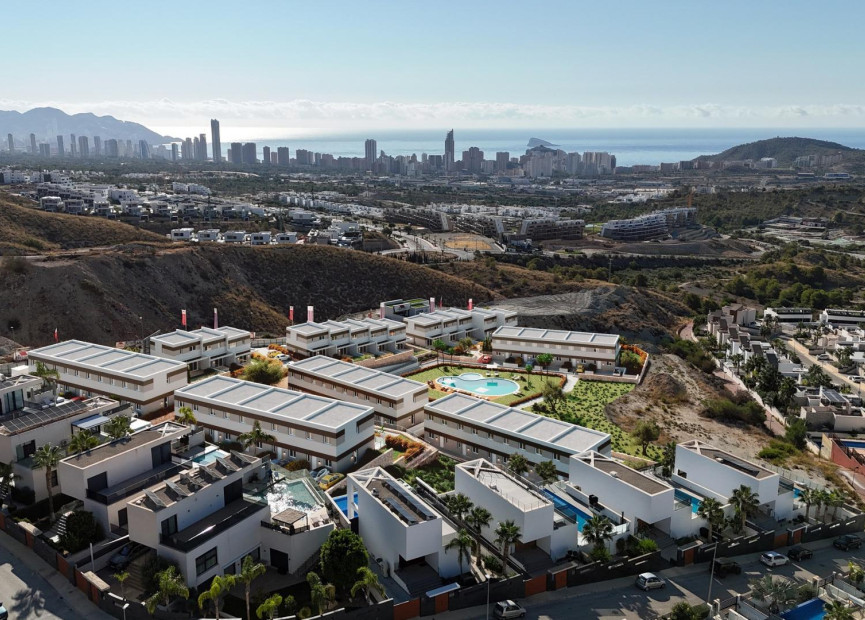 Obra nueva - 2. Chalet adosado - Finestrat - Costa Blanca Norte 