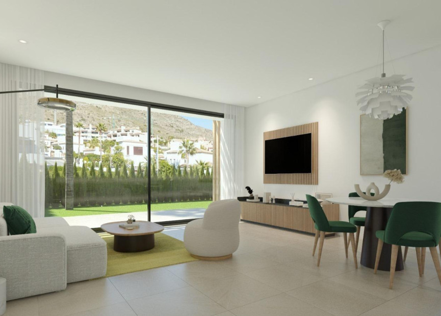 Obra nueva - 2. Chalet adosado - Finestrat - Costa Blanca Norte 