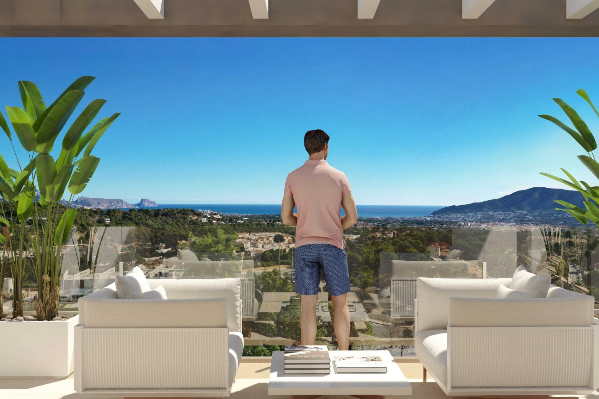 Obra nueva - 2. Chalet adosado - La Nucía - Costa Blanca Norte 