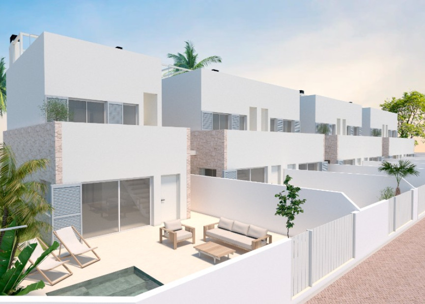 Obra nueva - 2. Chalet adosado - Pilar de la Horadada - Costa Blanca Sur