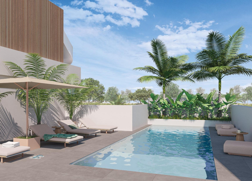 Obra nueva - 2. Chalet adosado - Pilar de la Horadada - Costa Blanca Sur