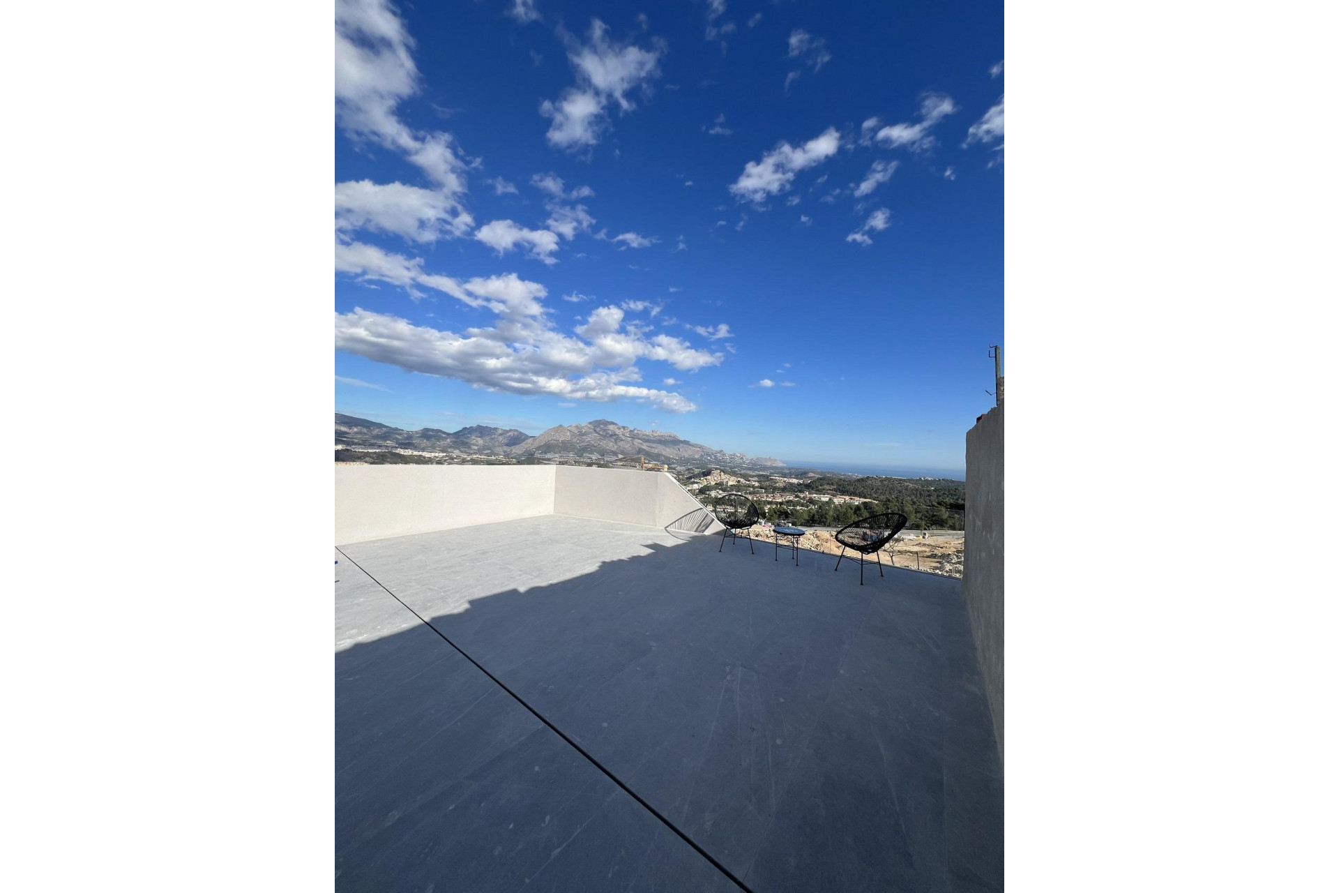 Obra nueva - 2. Chalet adosado - Polop - Costa Blanca Norte 