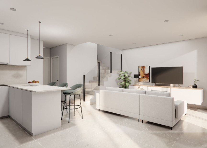 Obra nueva - 2. Chalet adosado - Rojales - Costa Blanca Sur