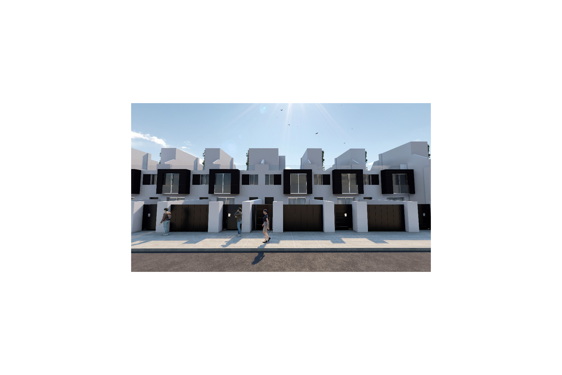 Obra nueva - 2. Chalet adosado - Santiago de Ribera - Costa Calida