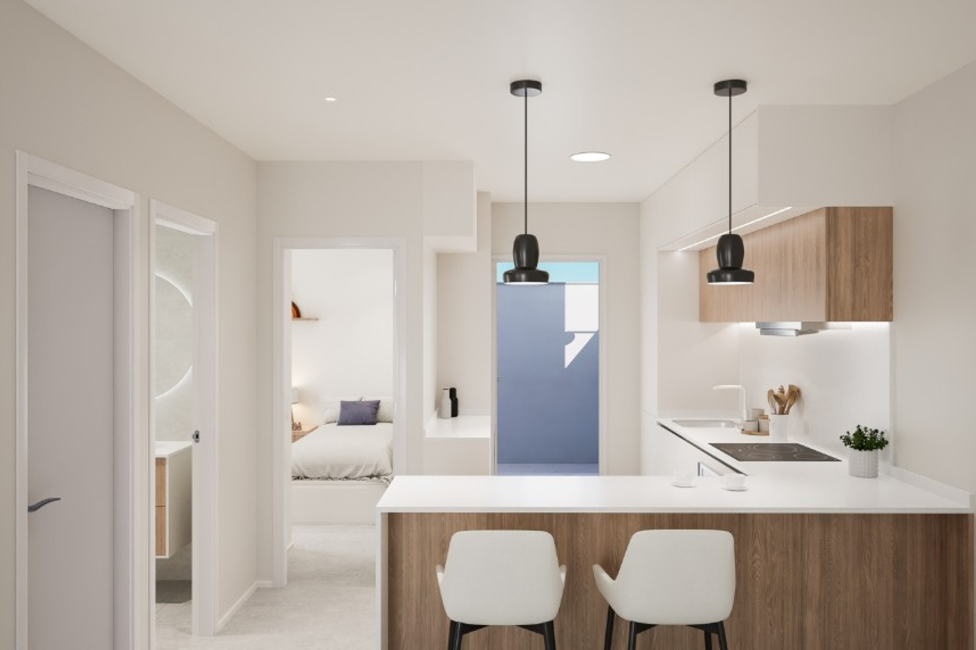 Obra nueva - 2. Chalet adosado - Torre de la Horadada - Costa Blanca Sur