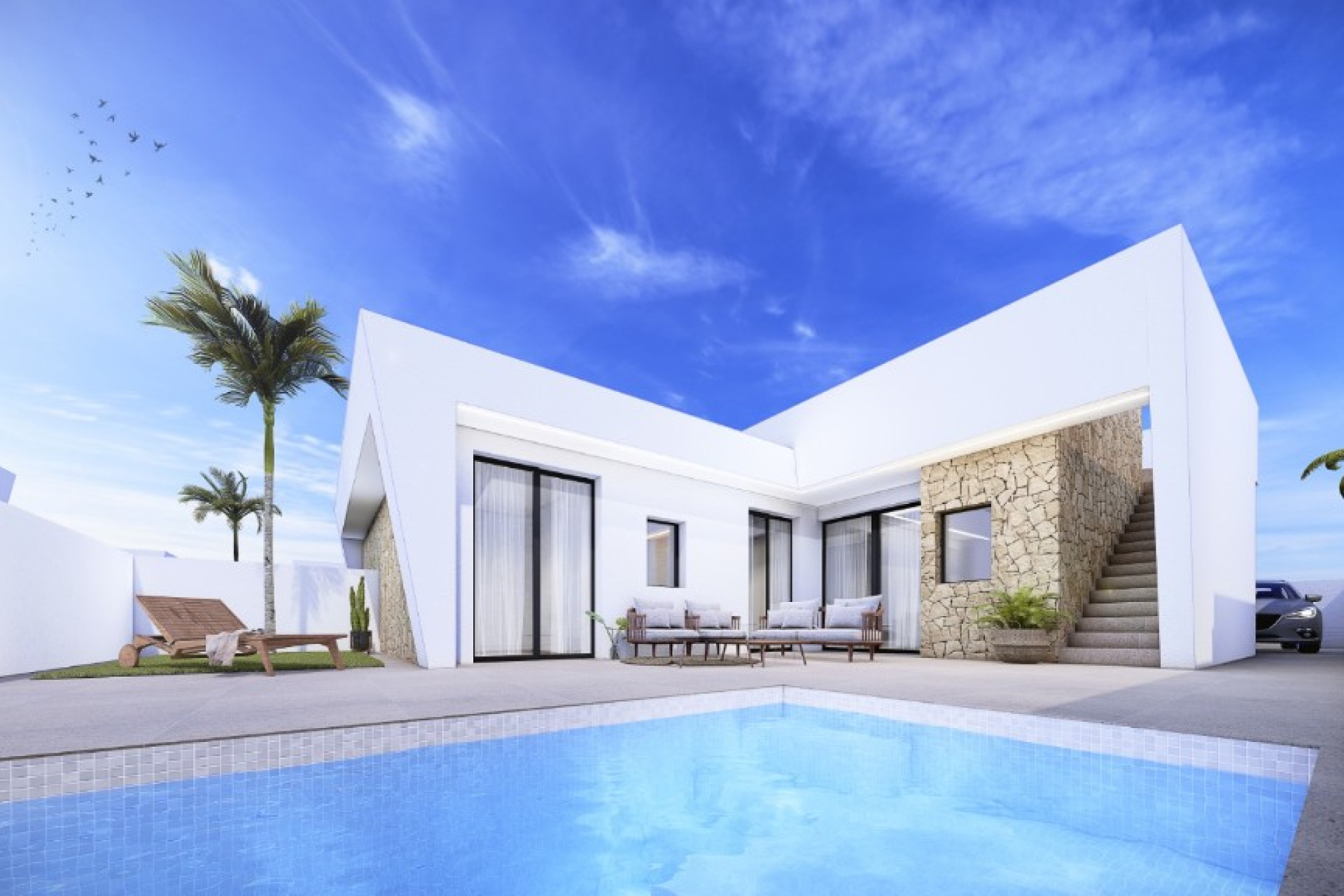 Obra nueva - 2. Chalet adosado - Torre Pacheco - Costa Calida