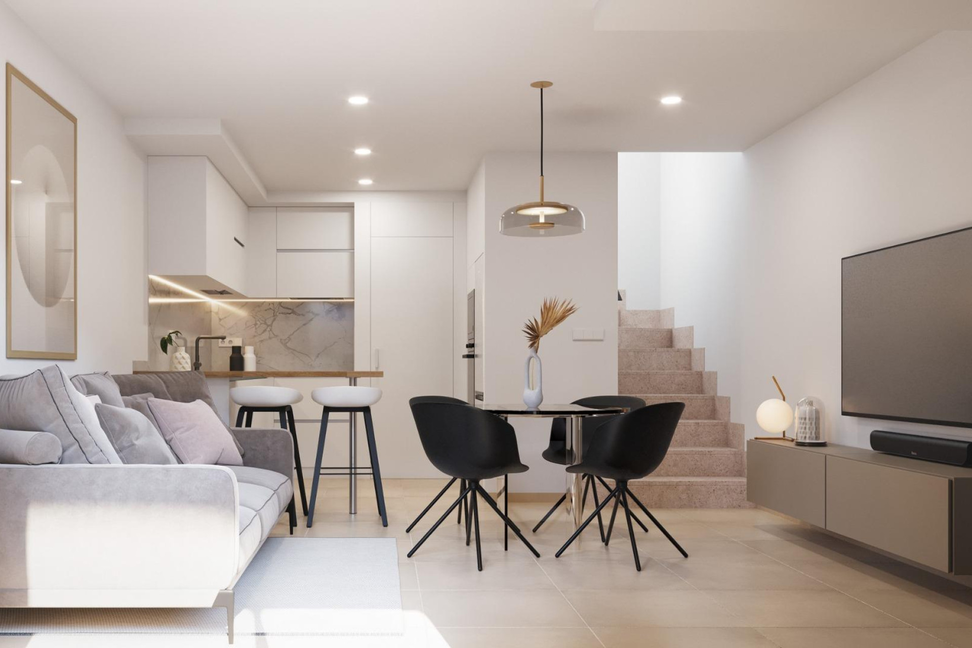 Obra nueva - 2. Chalet adosado - Torre Pacheco - Santa Rosalia pueblo