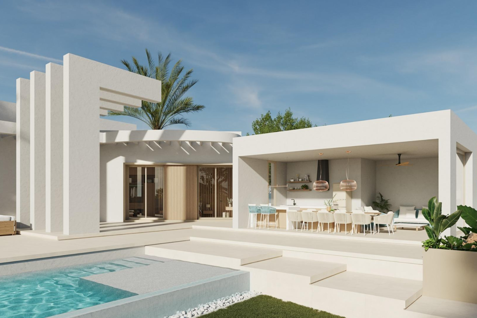 Obra nueva - 3. Casa indepiende - Algorfa - Costa Blanca Sur