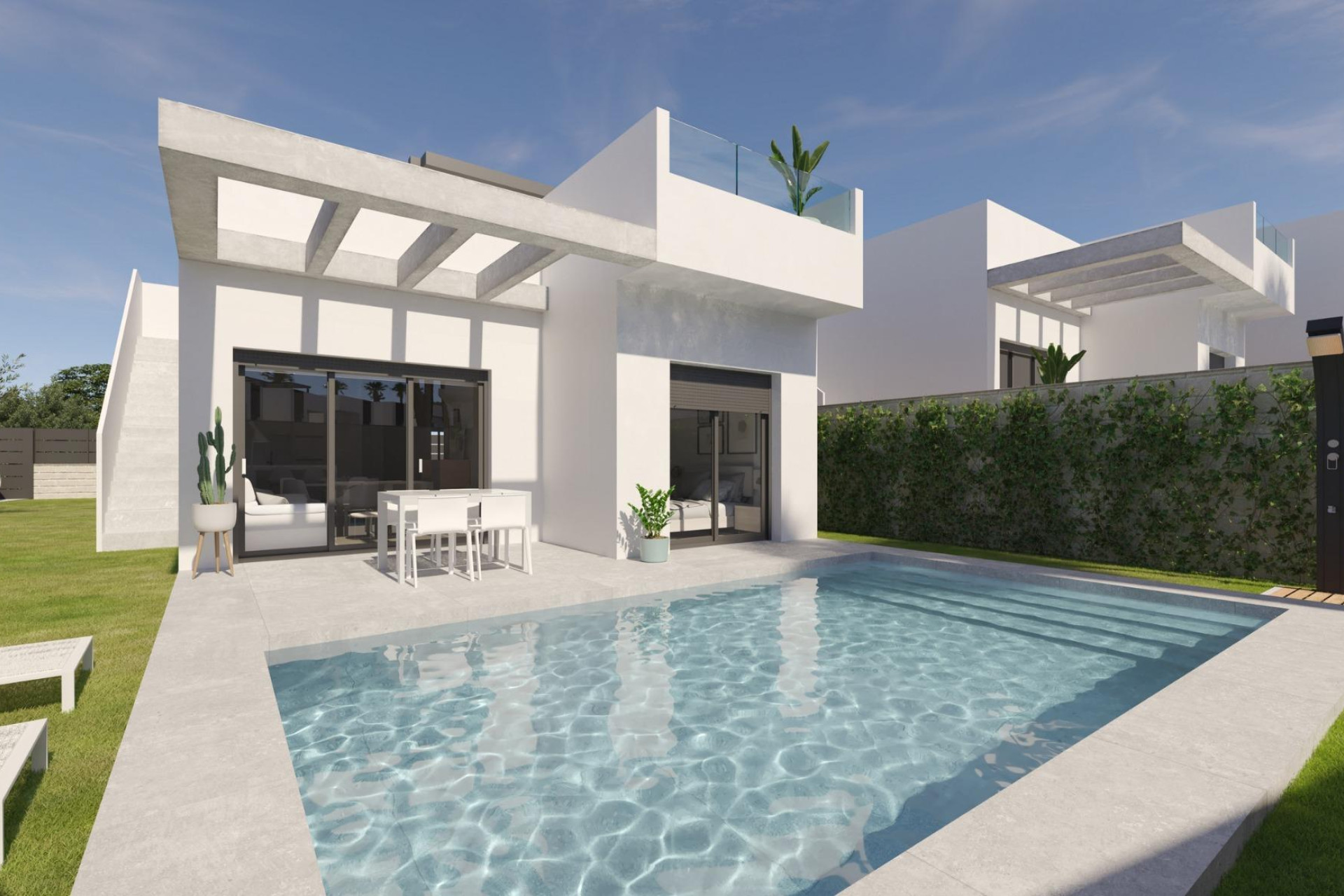 Obra nueva - 3. Casa indepiende - Algorfa - Costa Blanca Sur