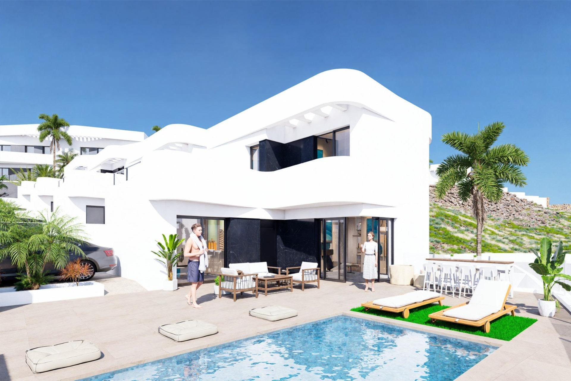 Obra nueva - 3. Casa indepiende - Algorfa - Costa Blanca Sur