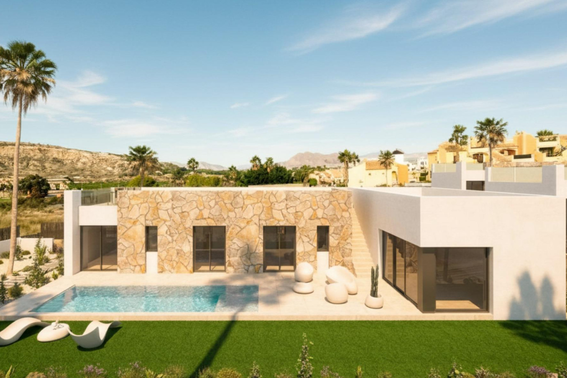 Obra nueva - 3. Casa indepiende - Algorfa - Costa Blanca Sur
