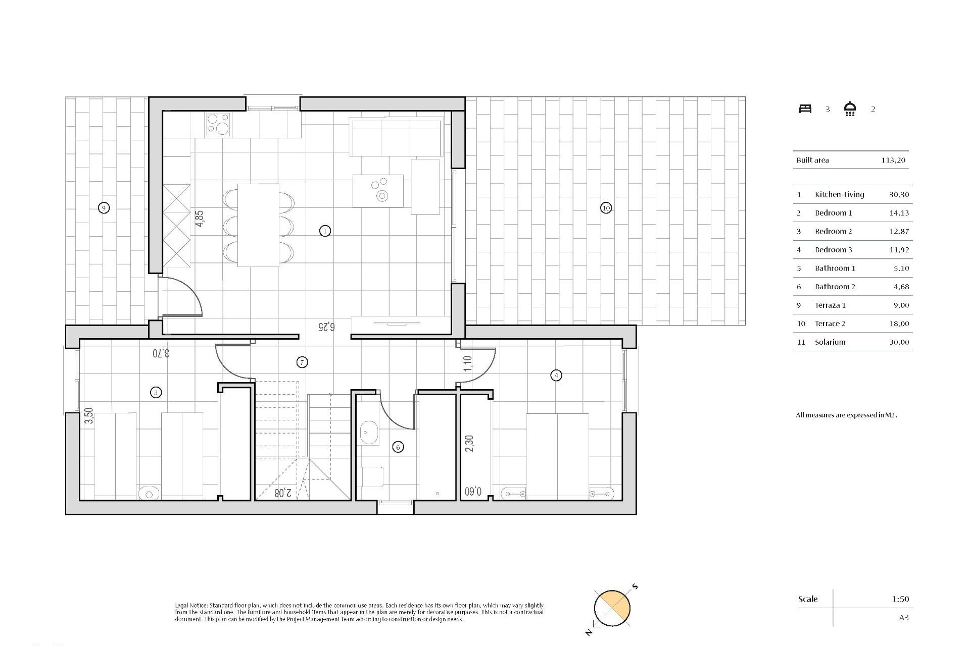 Obra nueva - 3. Casa indepiende - Algorfa - Costa Blanca Sur