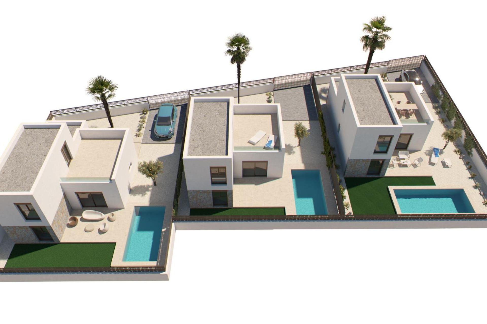 Obra nueva - 3. Casa indepiende - Algorfa - Costa Blanca Sur