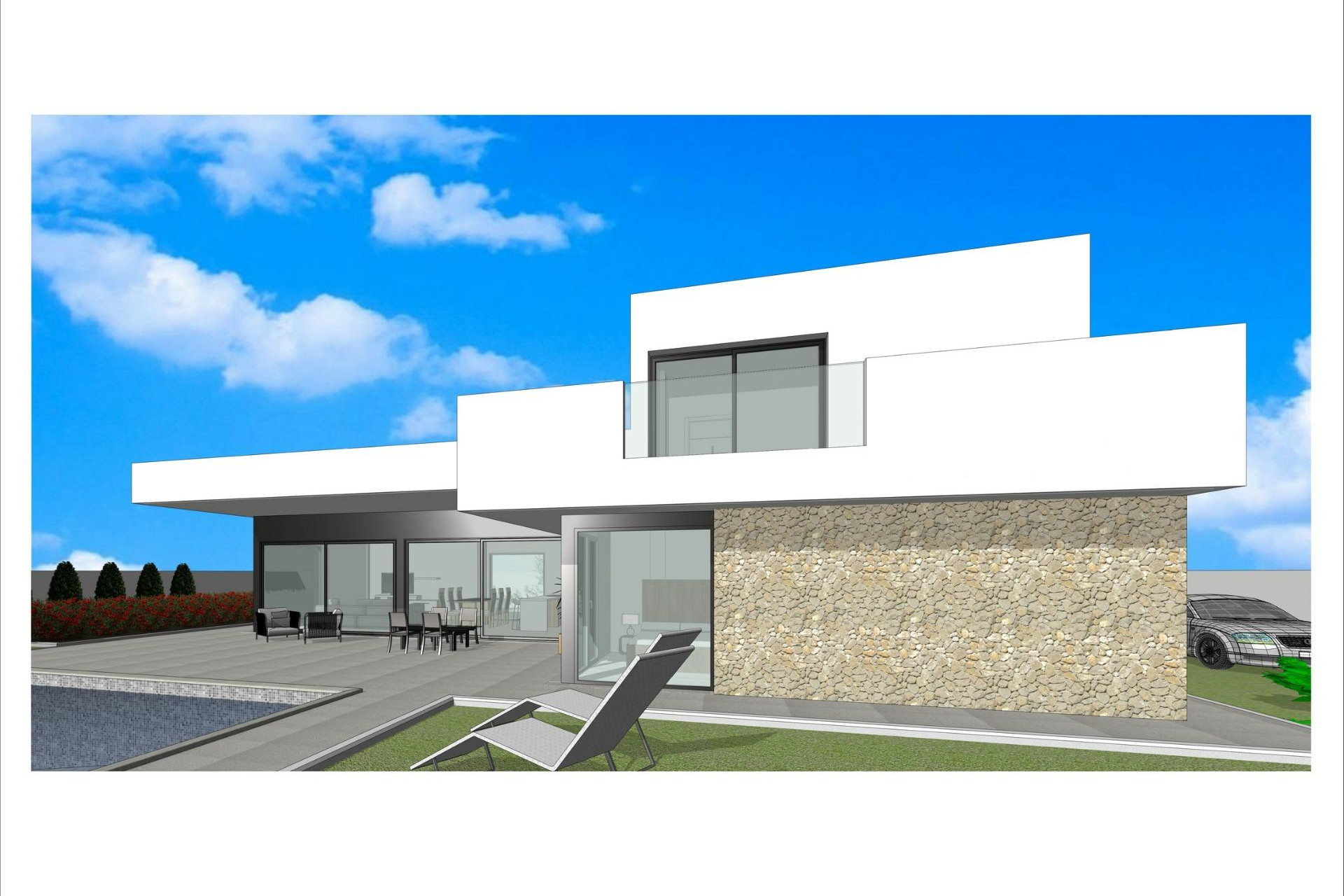 Obra nueva - 3. Casa indepiende - Aspe - Costa Blanca Norte 