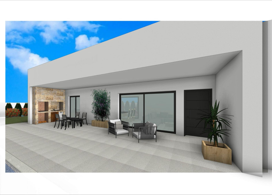 Obra nueva - 3. Casa indepiende - Aspe - Costa Blanca Norte 