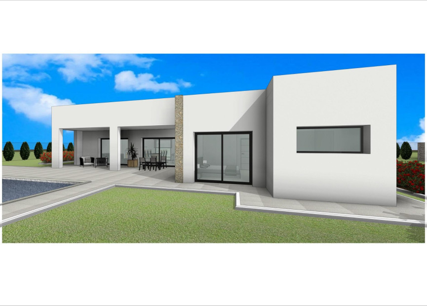 Obra nueva - 3. Casa indepiende - Aspe - Costa Blanca Norte 