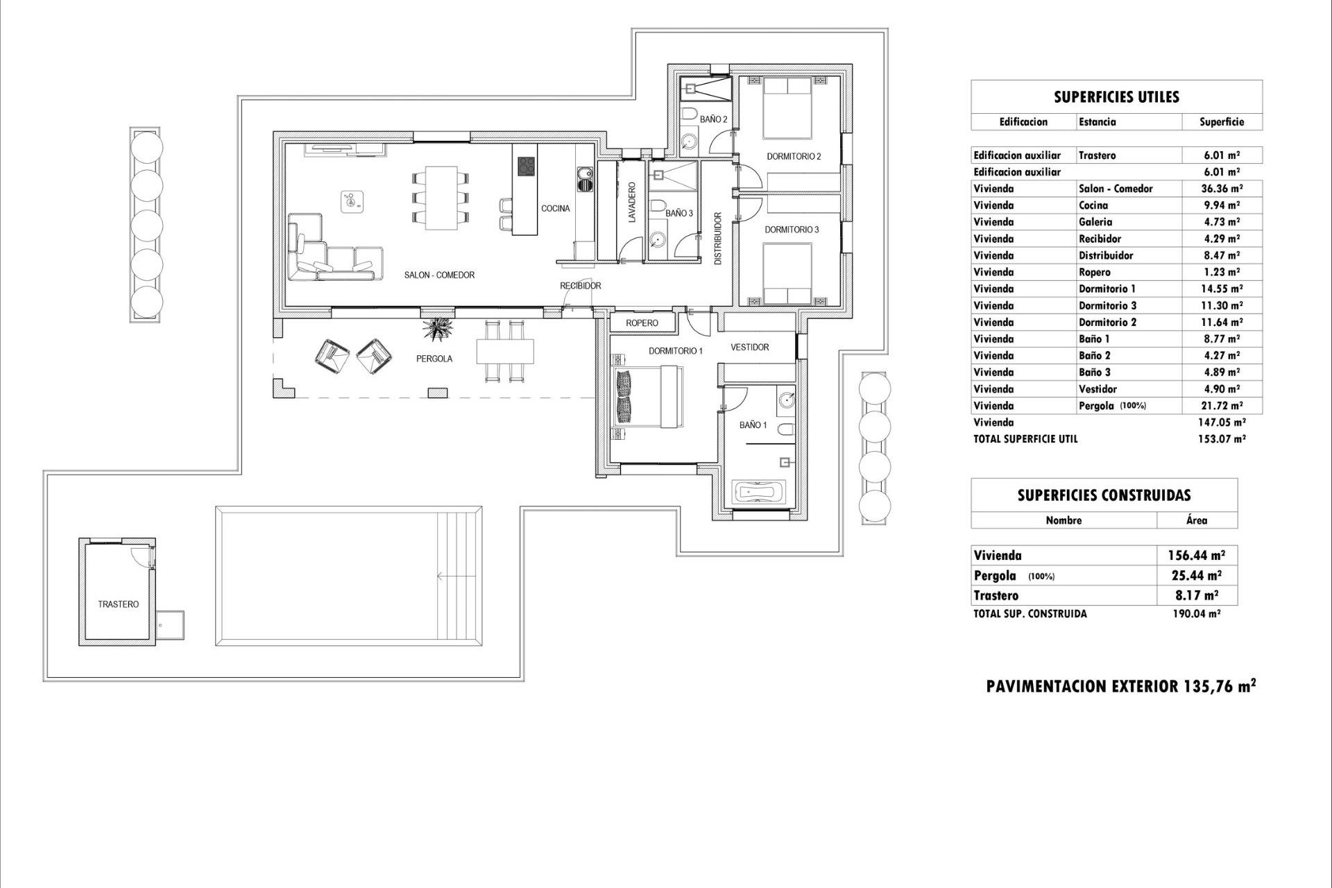 Obra nueva - 3. Casa indepiende - Aspe - Costa Blanca Norte 