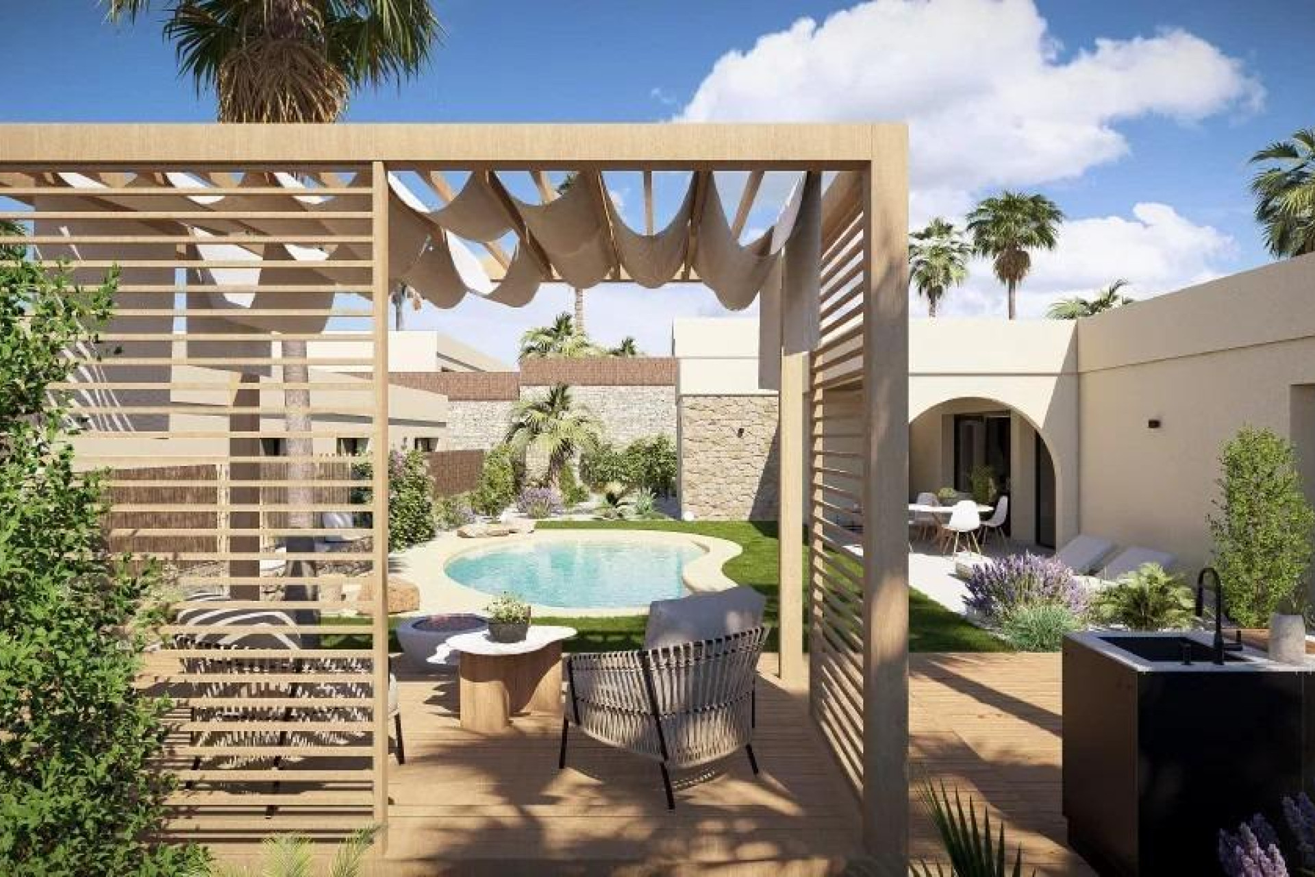 Obra nueva - 3. Casa indepiende - Baños y Mendigo - Costa Calida