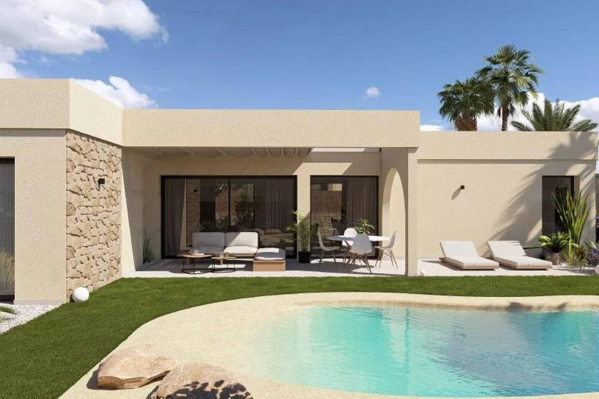 Obra nueva - 3. Casa indepiende - Baños y Mendigo - Costa Calida