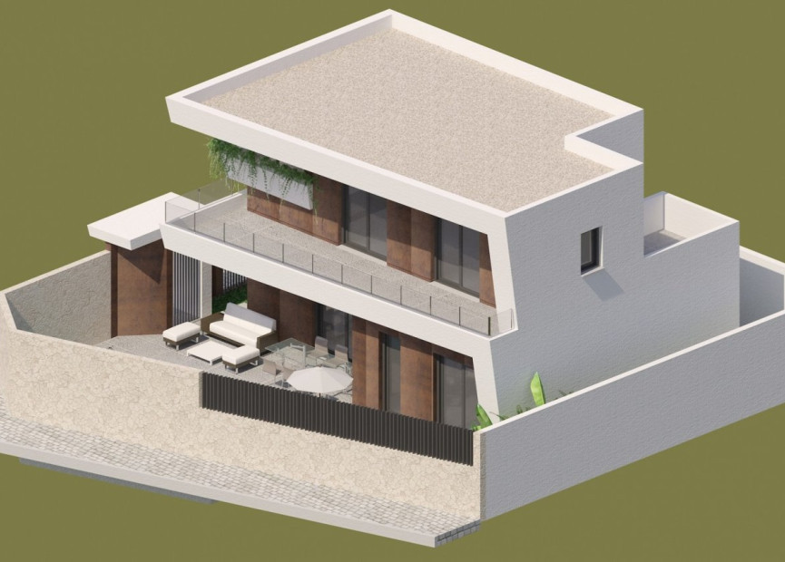 Obra nueva - 3. Casa indepiende - Benijófar - Costa Blanca Sur
