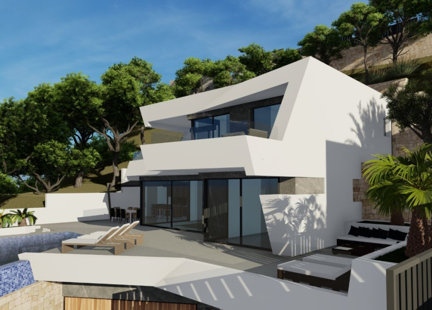 Obra nueva - 3. Casa indepiende - Calpe - PLAYA COSTA