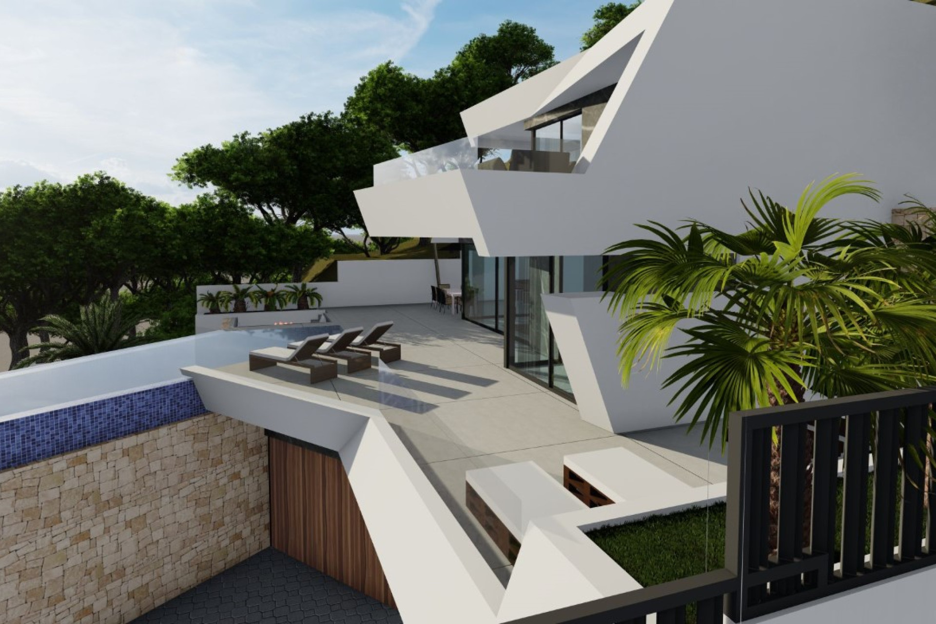 Obra nueva - 3. Casa indepiende - Calpe - PLAYA COSTA