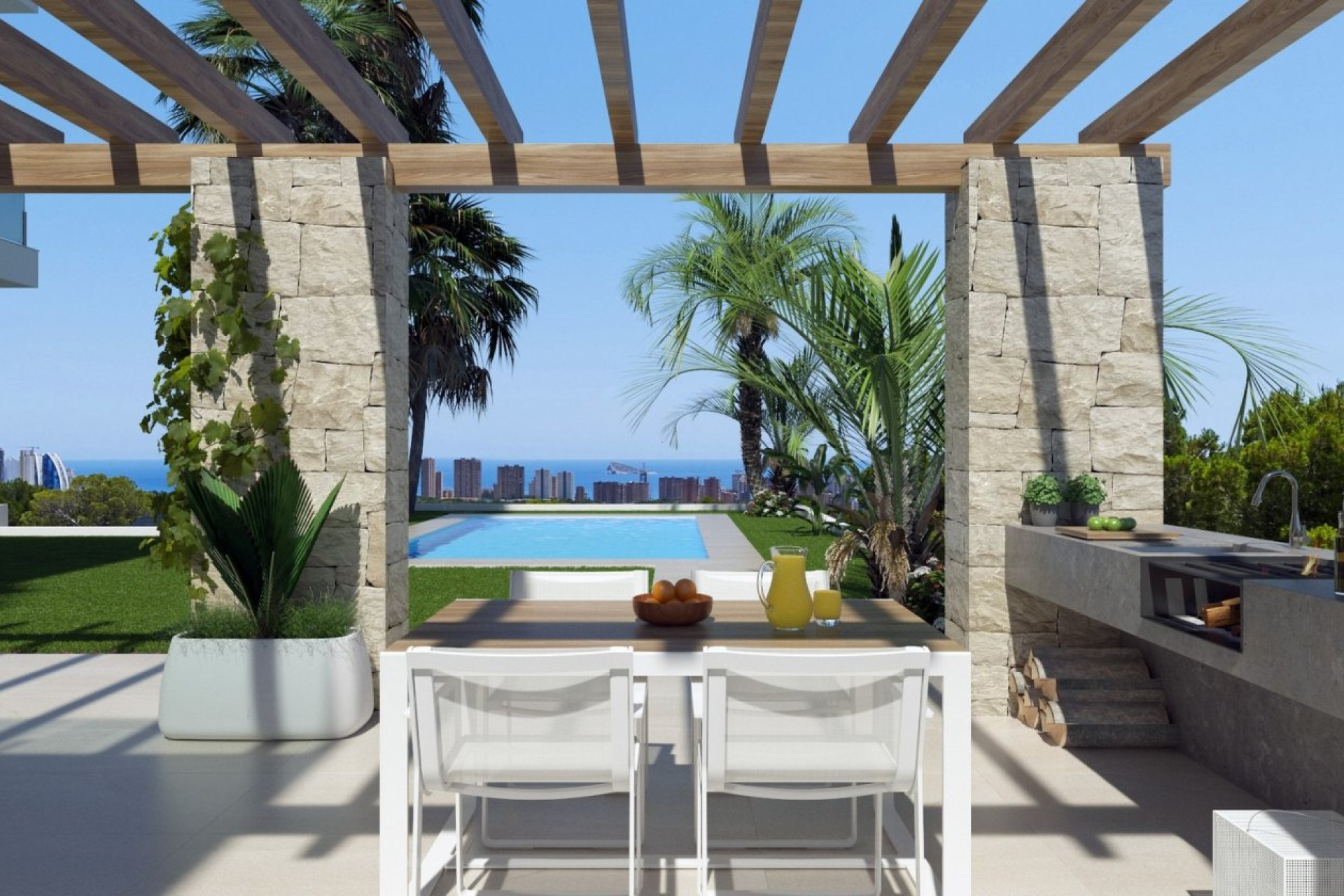 Obra nueva - 3. Casa indepiende - Finestrat - Costa Blanca Norte 