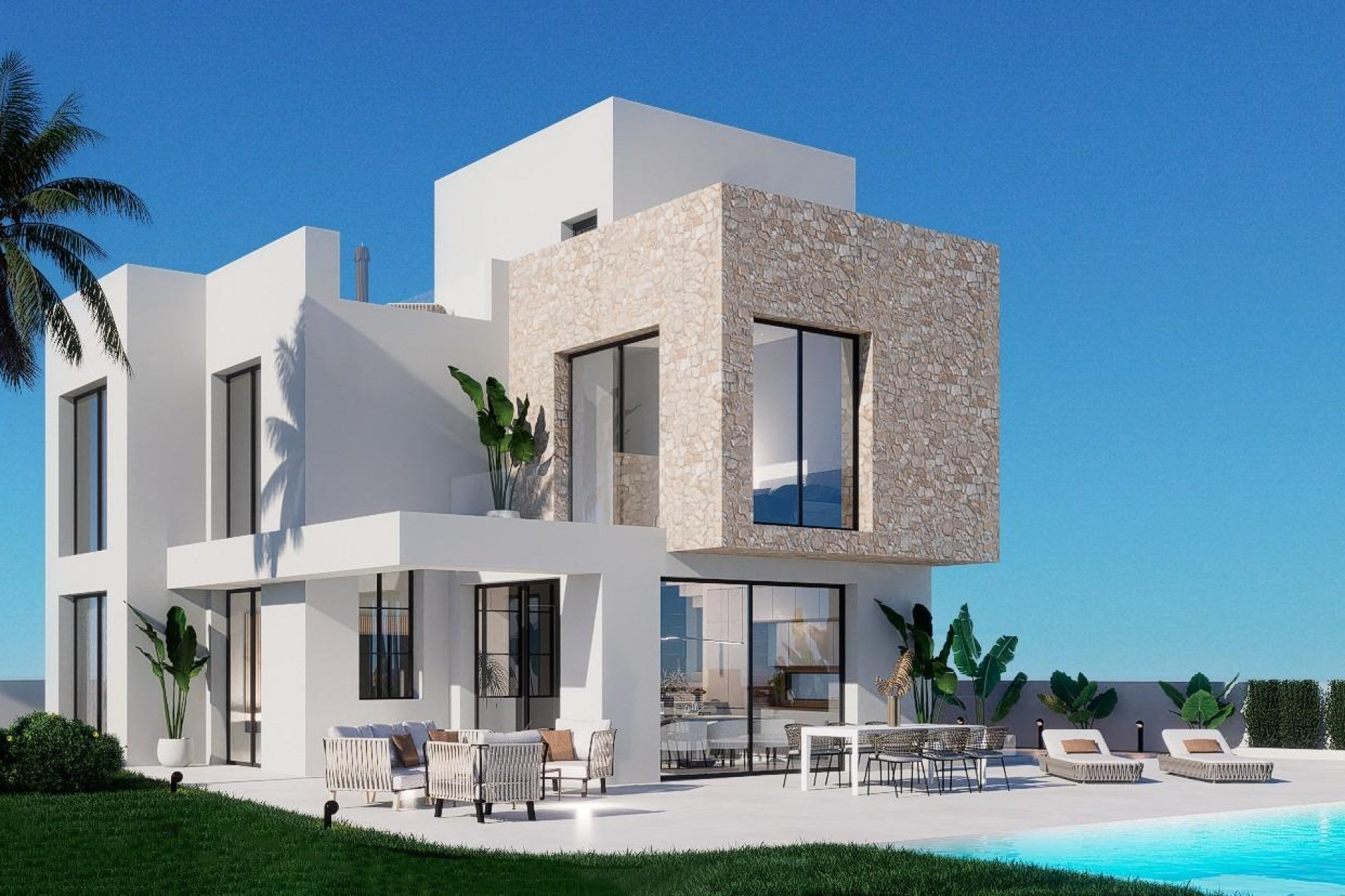 Obra nueva - 3. Casa indepiende - Finestrat - Costa Blanca Norte 