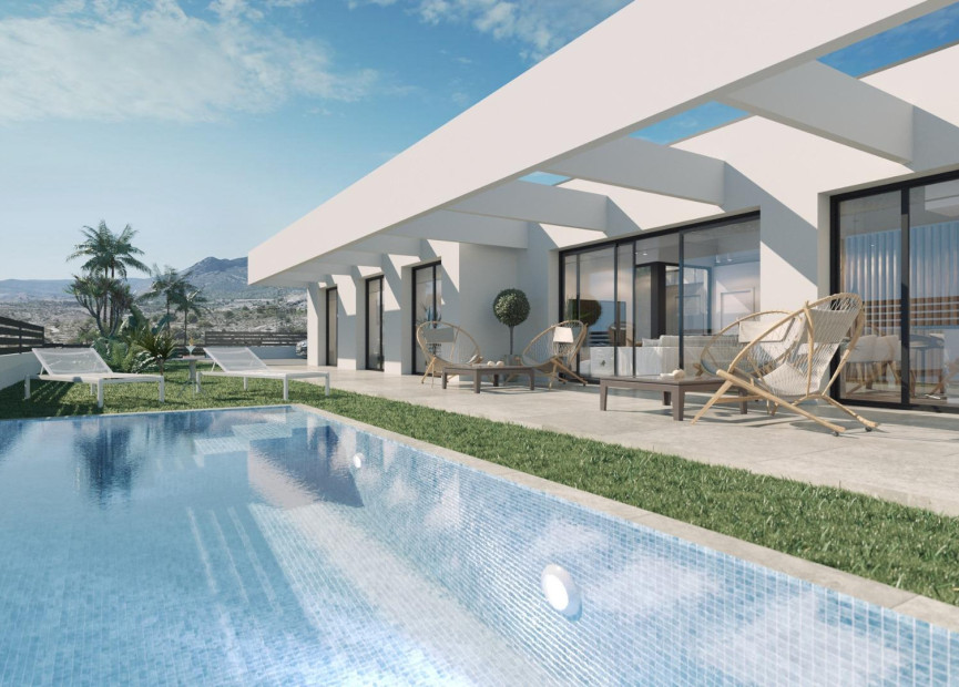 Obra nueva - 3. Casa indepiende - Finestrat - Costa Blanca Norte 