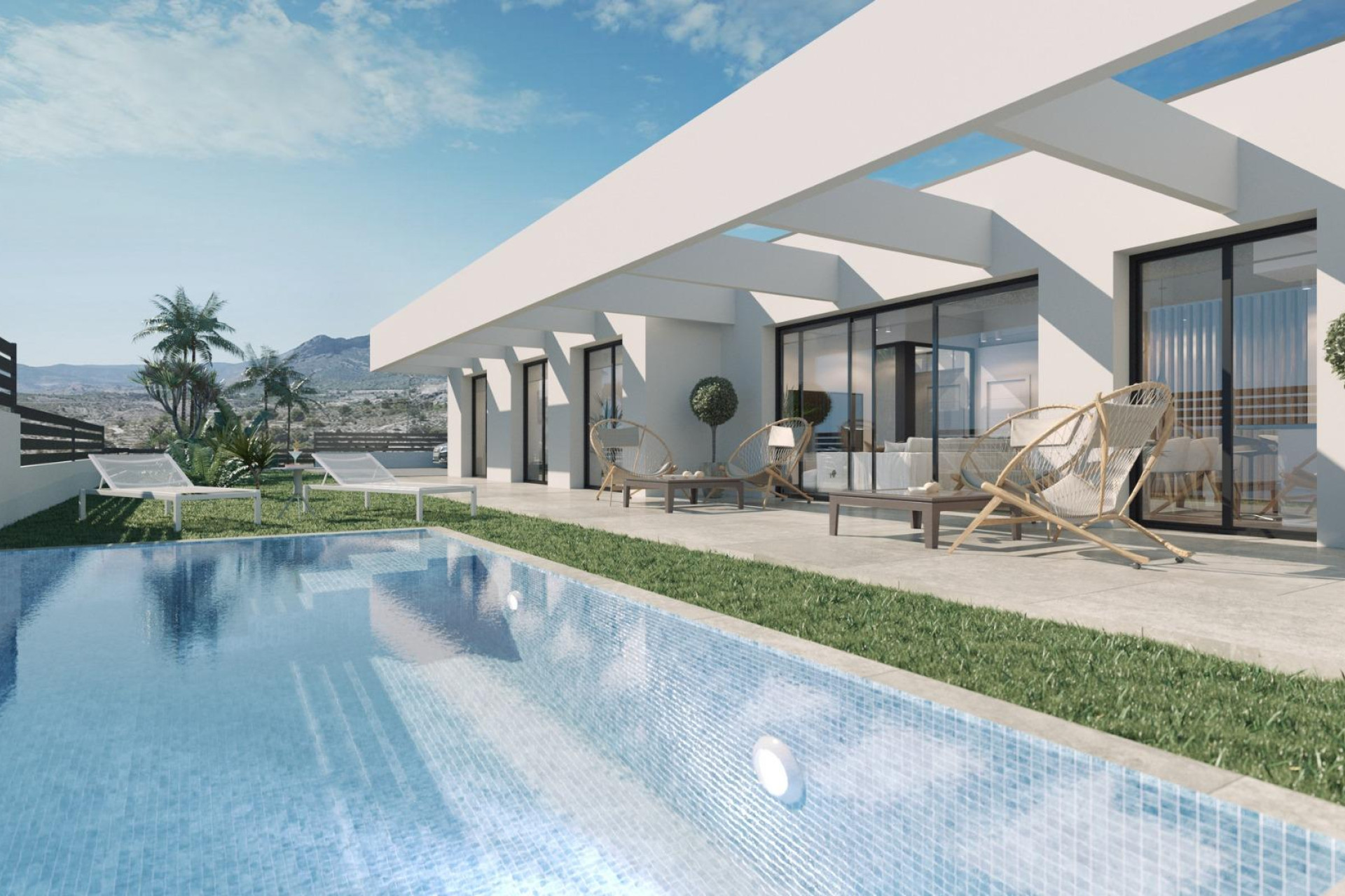 Obra nueva - 3. Casa indepiende - Finestrat - Costa Blanca Norte 