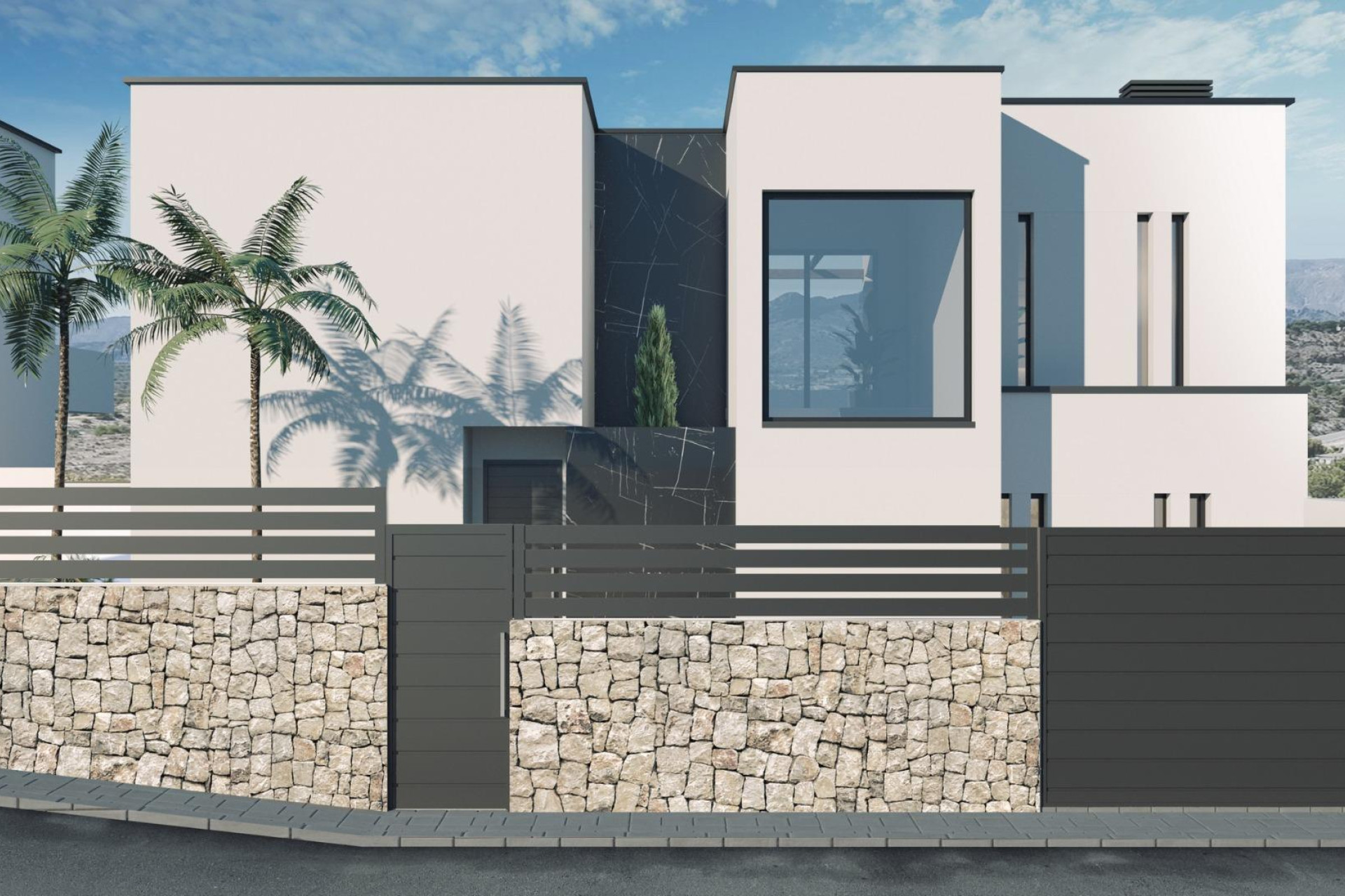 Obra nueva - 3. Casa indepiende - Finestrat - Costa Blanca Norte 