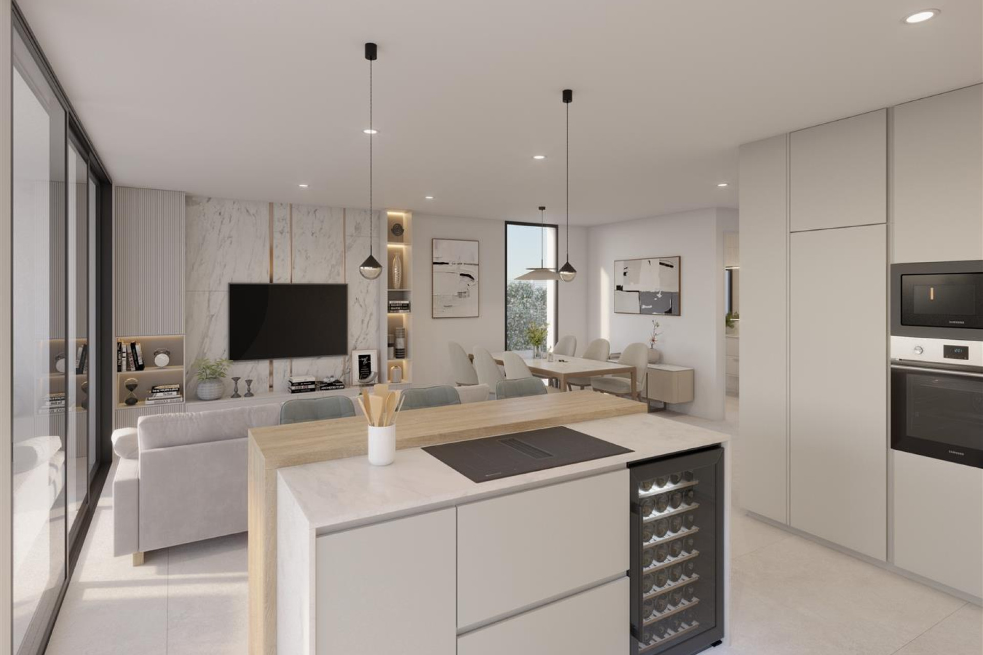 Obra nueva - 3. Casa indepiende - Fuente Alamo de Murcia - Costa Calida