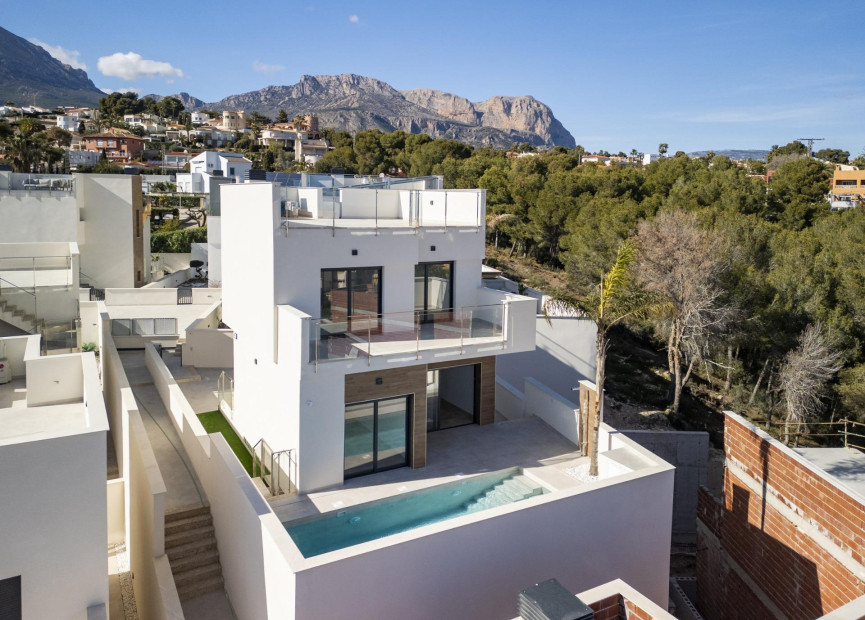 Obra nueva - 3. Casa indepiende - La Nucia - Costa Blanca Norte 