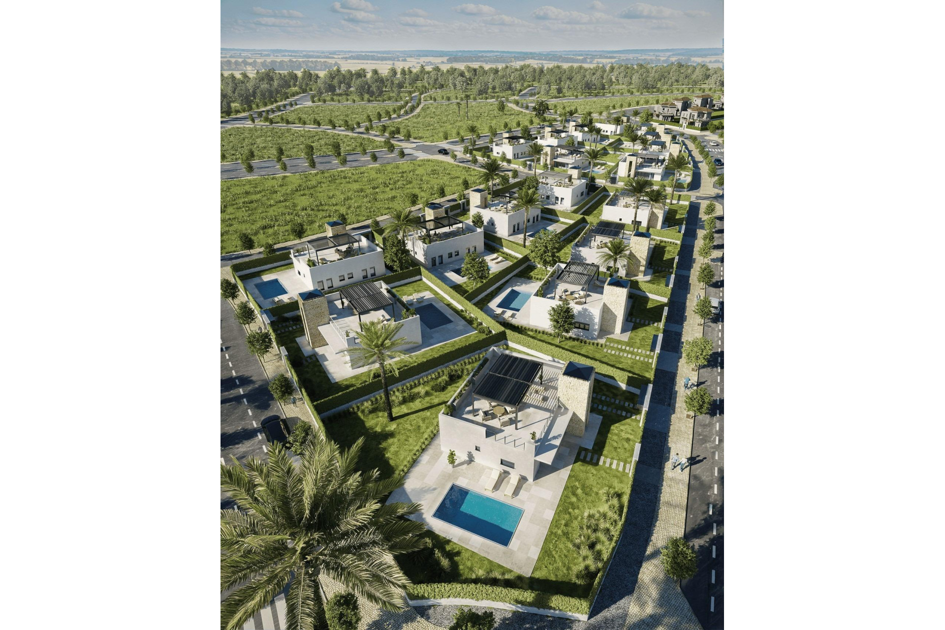 Obra nueva - 3. Casa indepiende - Lorca - Jardines de Almenara