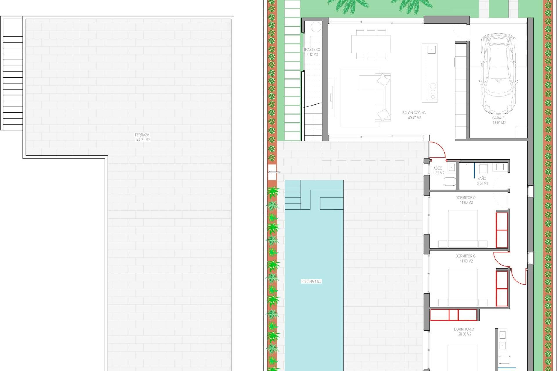 Obra nueva - 3. Casa indepiende - Los Alcazares - Costa Calida