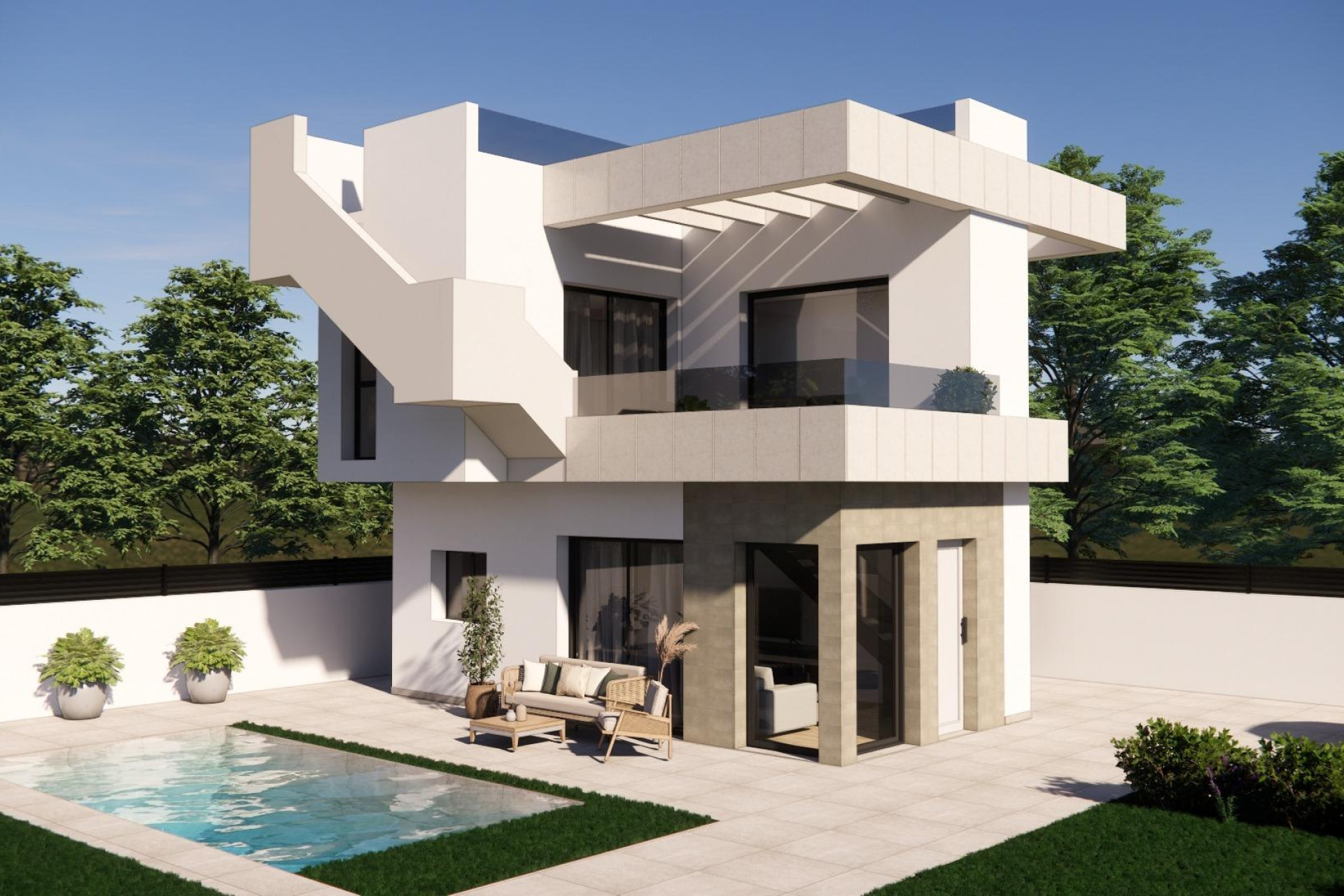 Obra nueva - 3. Casa indepiende - Los Montesinos - Costa Blanca Sur