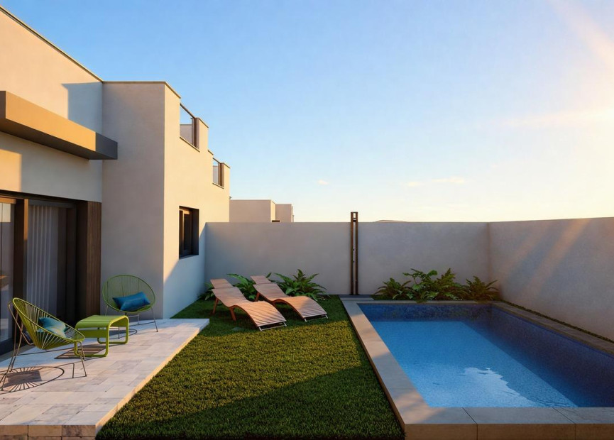 Obra nueva - 3. Casa indepiende - Mazarrón - Costa Calida