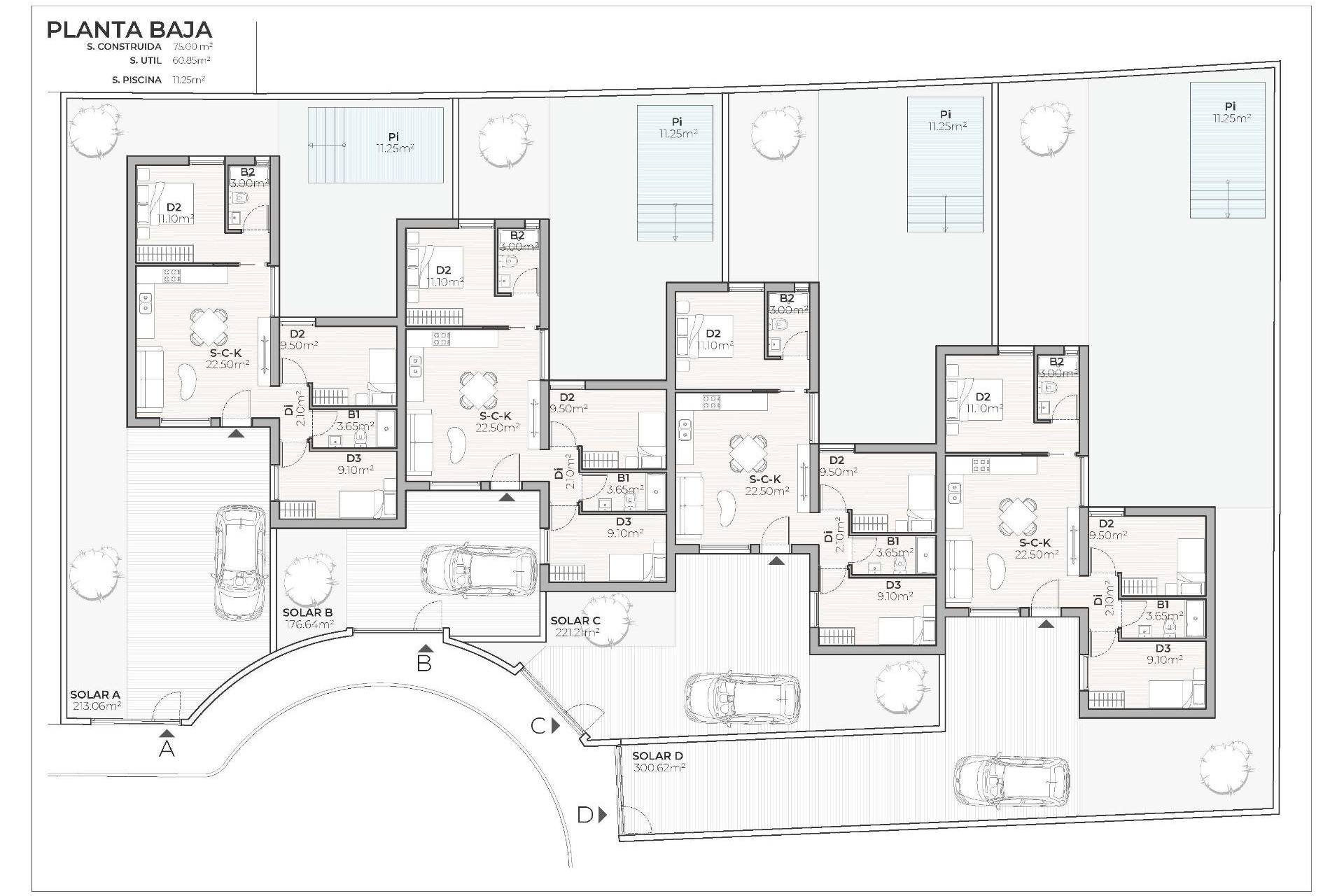 Obra nueva - 3. Casa indepiende - Mazarrón - Costa Calida