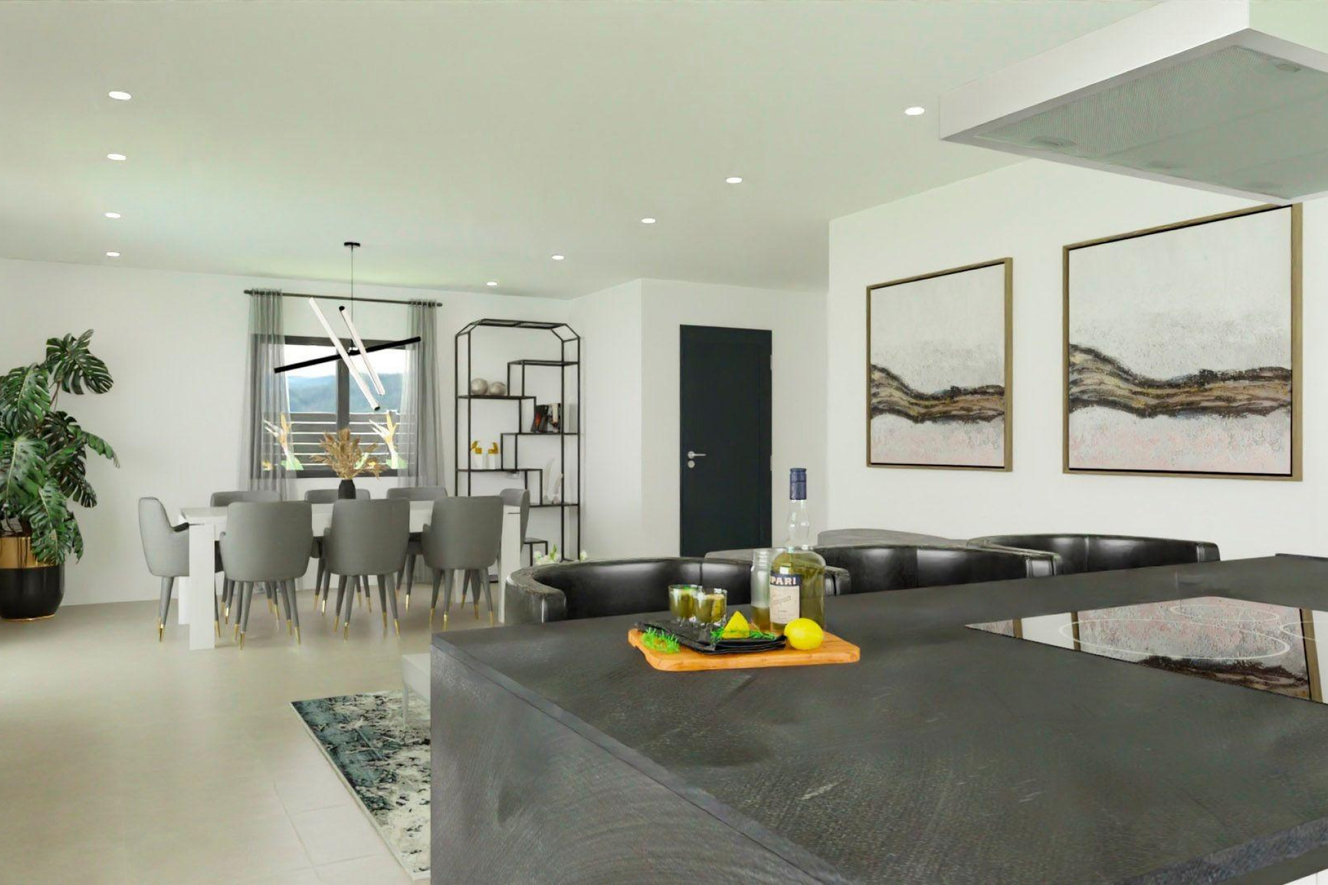 Obra nueva - 3. Casa indepiende - Monforte del Cid - Costa Blanca Norte 