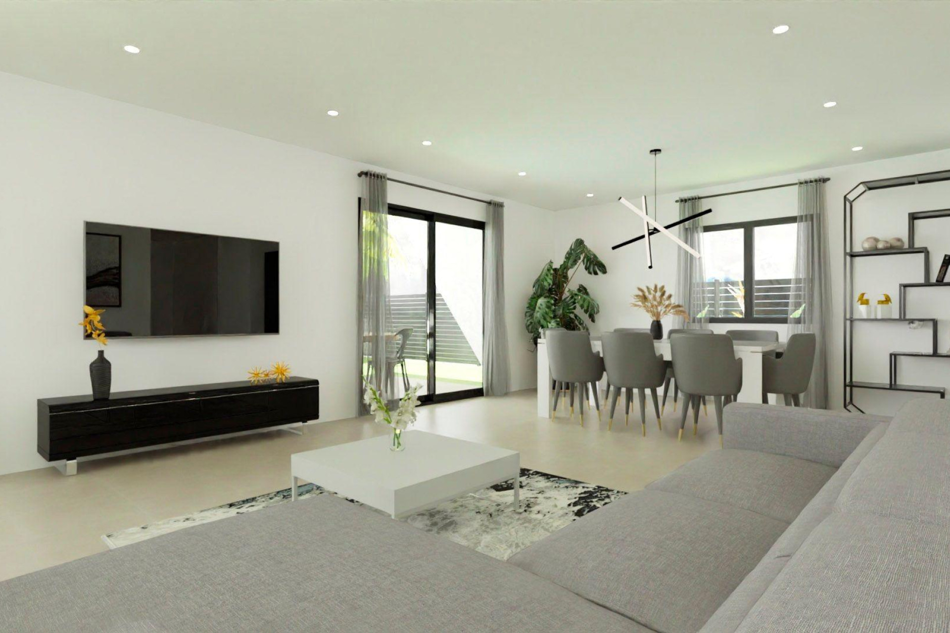 Obra nueva - 3. Casa indepiende - Monforte del Cid - Costa Blanca Norte 