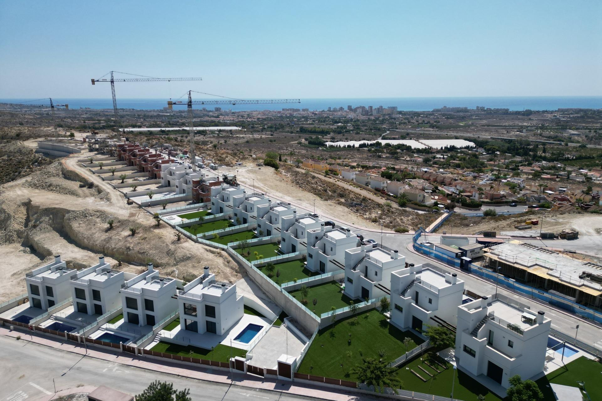 Obra nueva - 3. Casa indepiende - Mutxamel - Costa Blanca Norte 