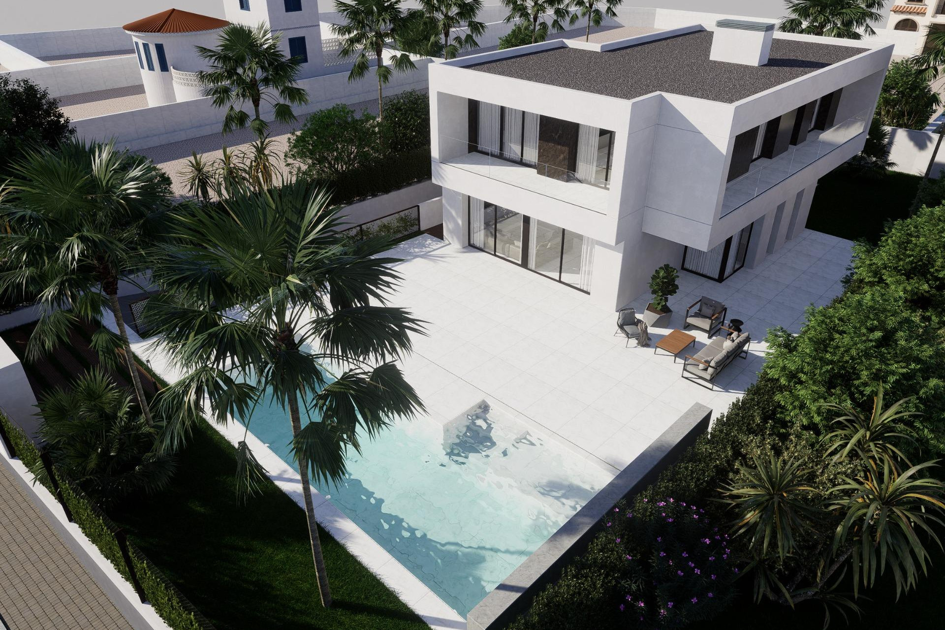 Obra nueva - 3. Casa indepiende - Orihuela Costa - Costa Blanca Sur