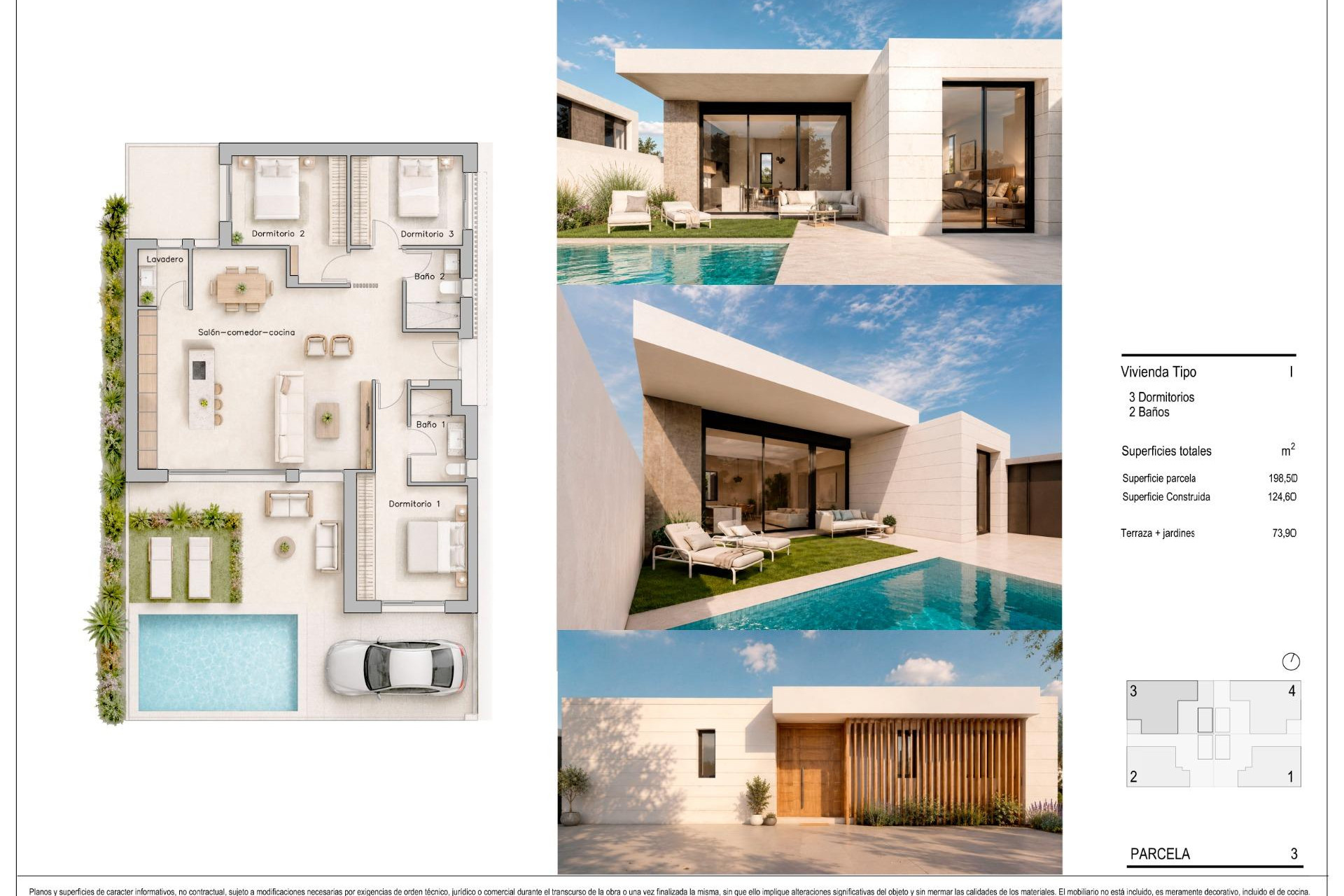 Obra nueva - 3. Casa indepiende - Pilar de la Horadada - Costa Blanca Sur
