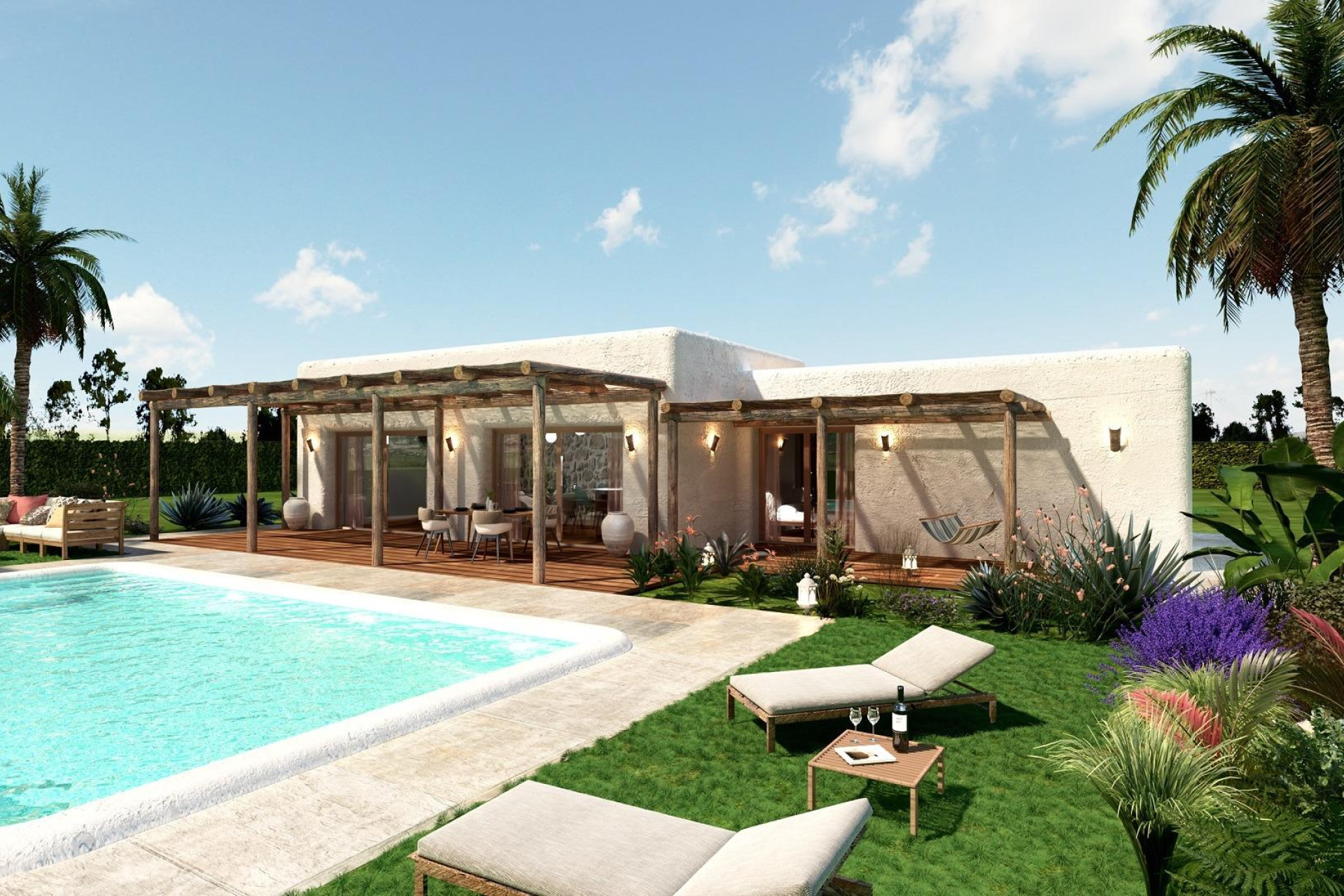 Obra nueva - 3. Casa indepiende - Pinoso - Costa Blanca Norte 