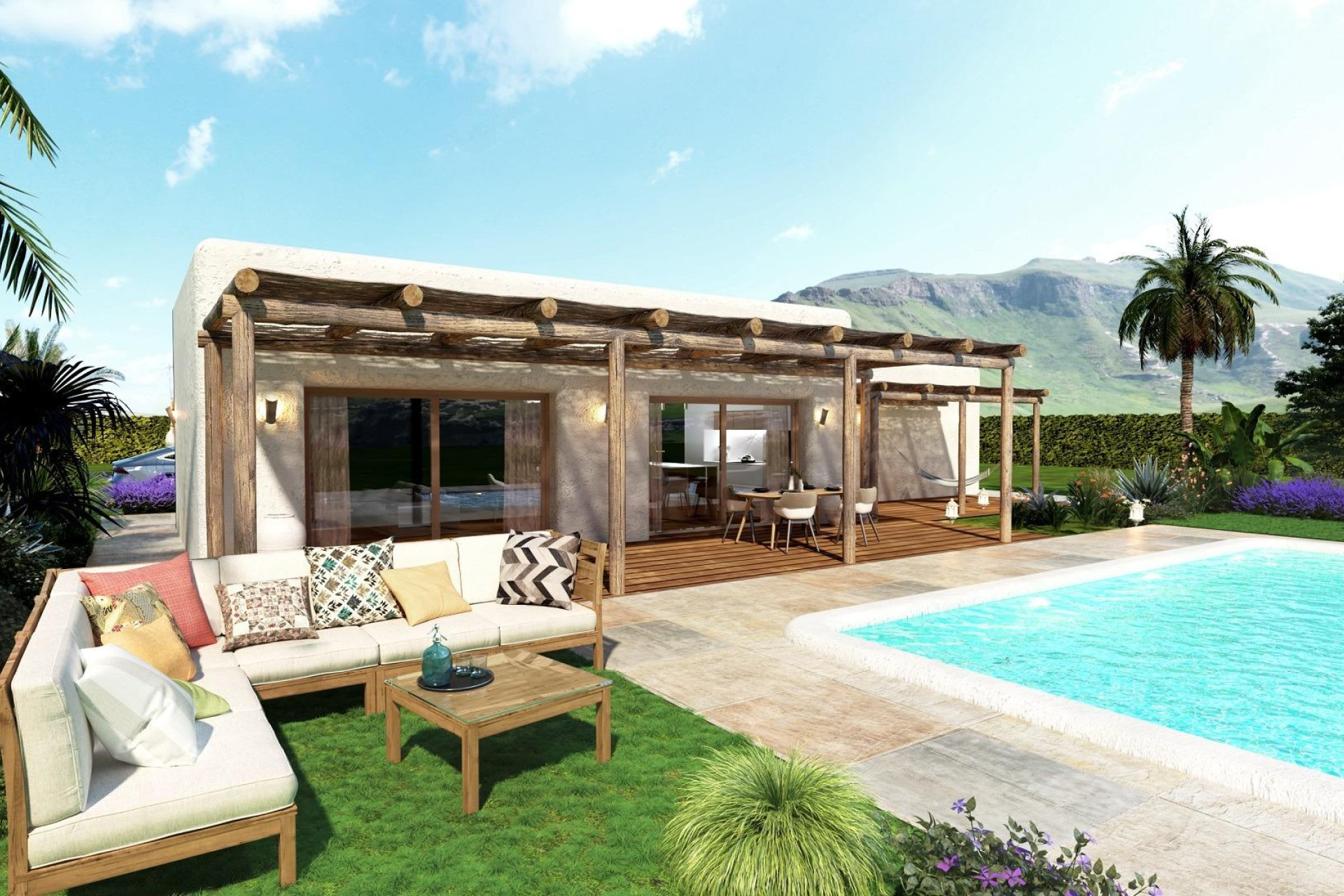 Obra nueva - 3. Casa indepiende - Pinoso - Costa Blanca Norte 