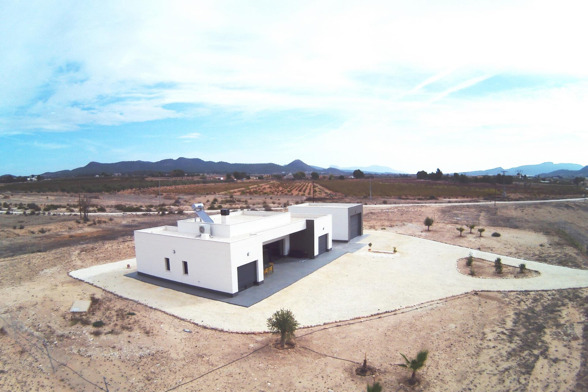 Obra nueva - 3. Casa indepiende - Pinoso - Costa Blanca Norte 