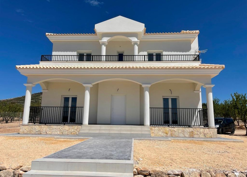 Obra nueva - 3. Casa indepiende - Pinoso - Costa Blanca Norte 
