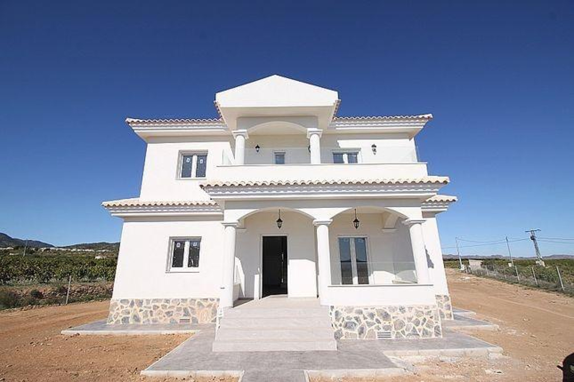 Obra nueva - 3. Casa indepiende - Pinoso - Costa Blanca Norte 