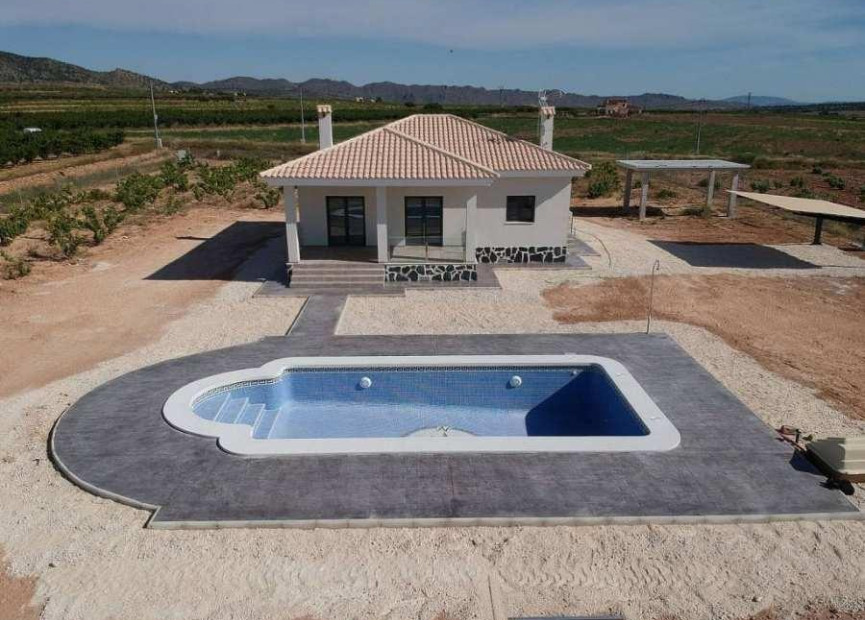 Obra nueva - 3. Casa indepiende - Pinoso - Costa Blanca Norte 