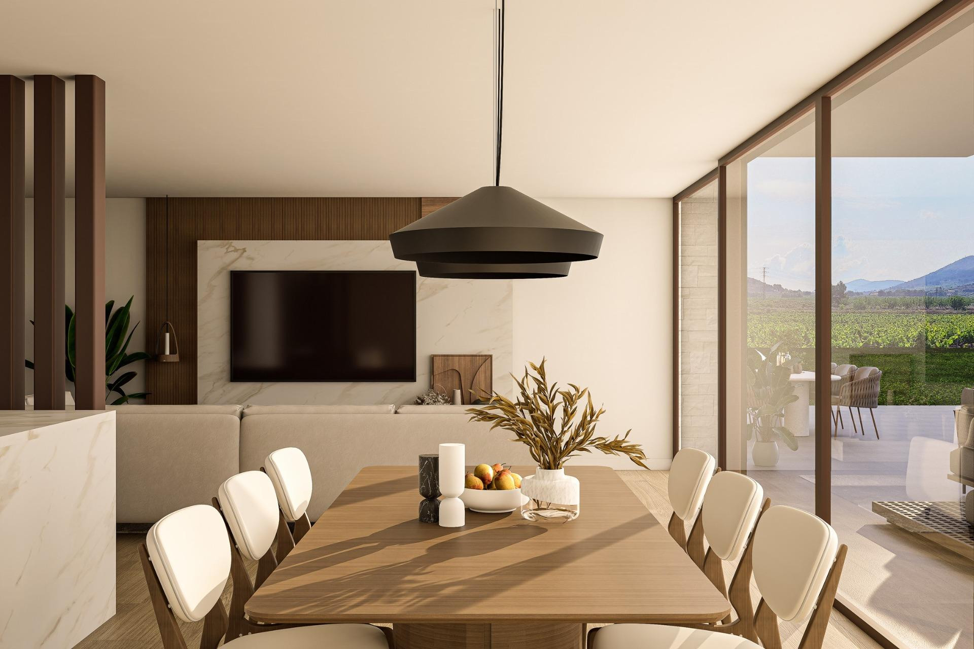 Obra nueva - 3. Casa indepiende - Pinoso - Costa Blanca Norte 